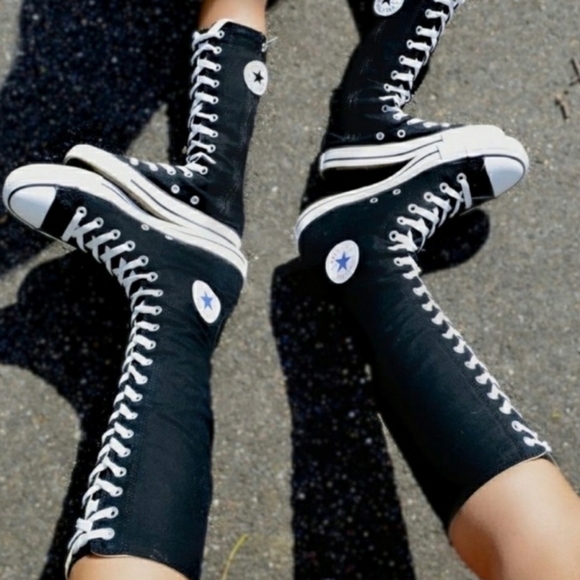 Converse Shoes - Converse Knee High Sneakers M4/W6 Lace Up